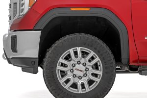 GMC Sierra 3500 HD Mud Flap Delete Kit - Front + Rear - Rough Country - Rough Country - '20-'25